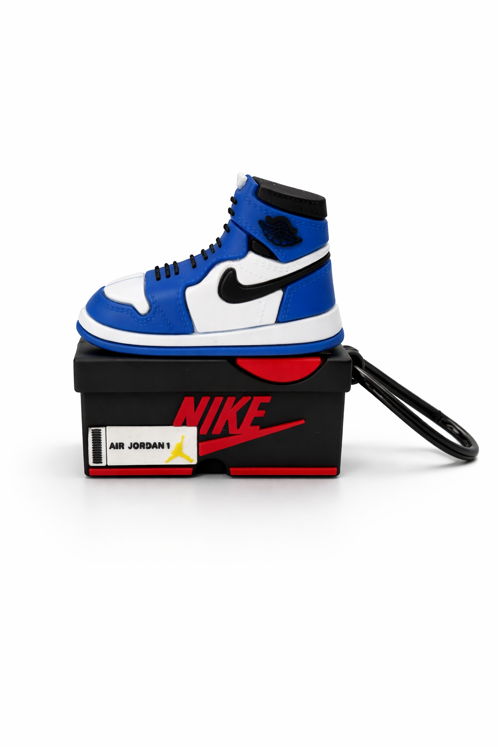 Sneaker-Inspired Wireless Airpods Case with Keychain
