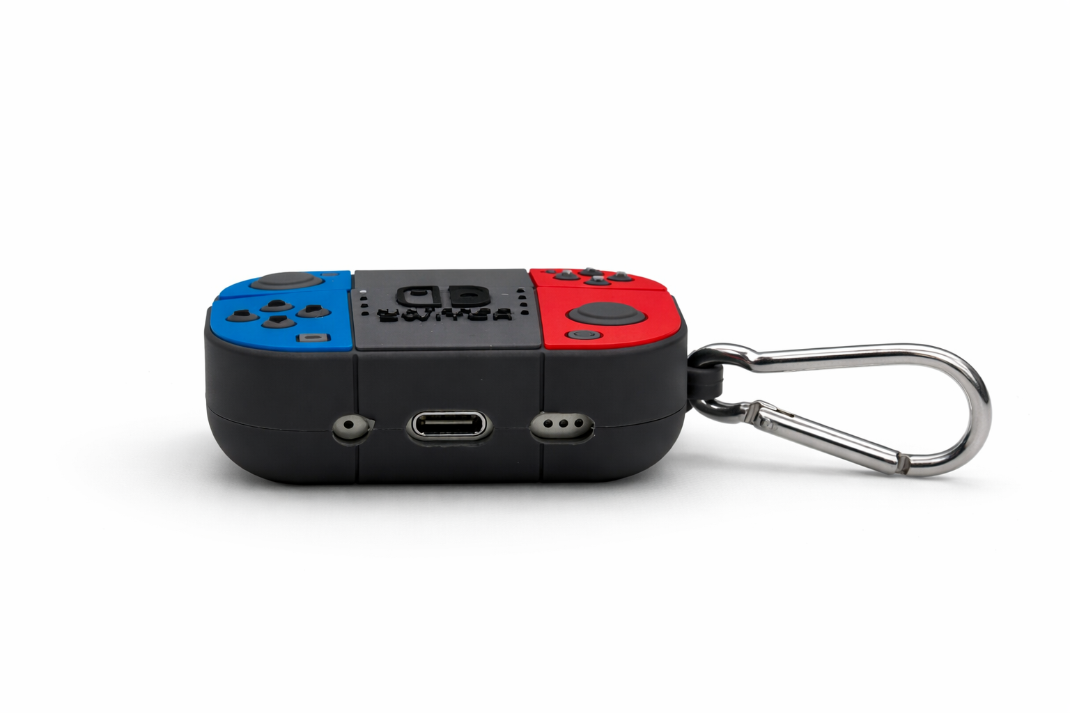 AirPods Case Cover – Nintendo Switch Inspired Silicone Design with Keychain for Gamers