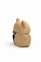 Bear-Shaped AirPods Case – Cute Silicone Cover with Keychain for Easy Carry