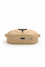 Bear-Shaped AirPods Case – Cute Silicone Cover with Keychain for Easy Carry