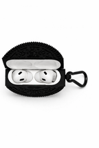 Oreo-Shaped AirPods Case – Cute Silicone Cover with Keychain