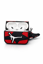 Silicone AirPods Case with Sneaker Charm for Protection and Easy Carry