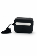 Silicone AirPods Case with Sneaker Charm for Protection and Easy Carry