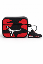Silicone AirPods Case with Sneaker Charm for Protection and Easy Carry