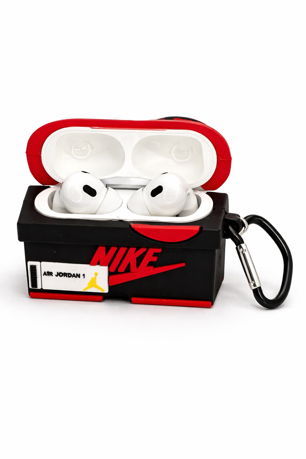 Sneaker-Shaped Wireless Airpods Case with Keychain