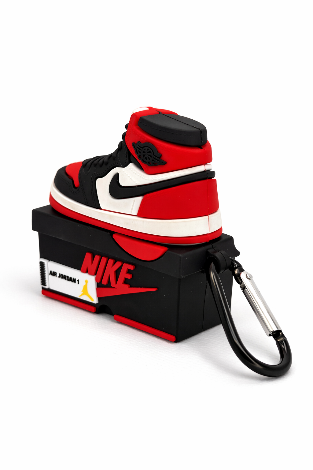 Sneaker-Shaped Wireless Airpods Case with Keychain