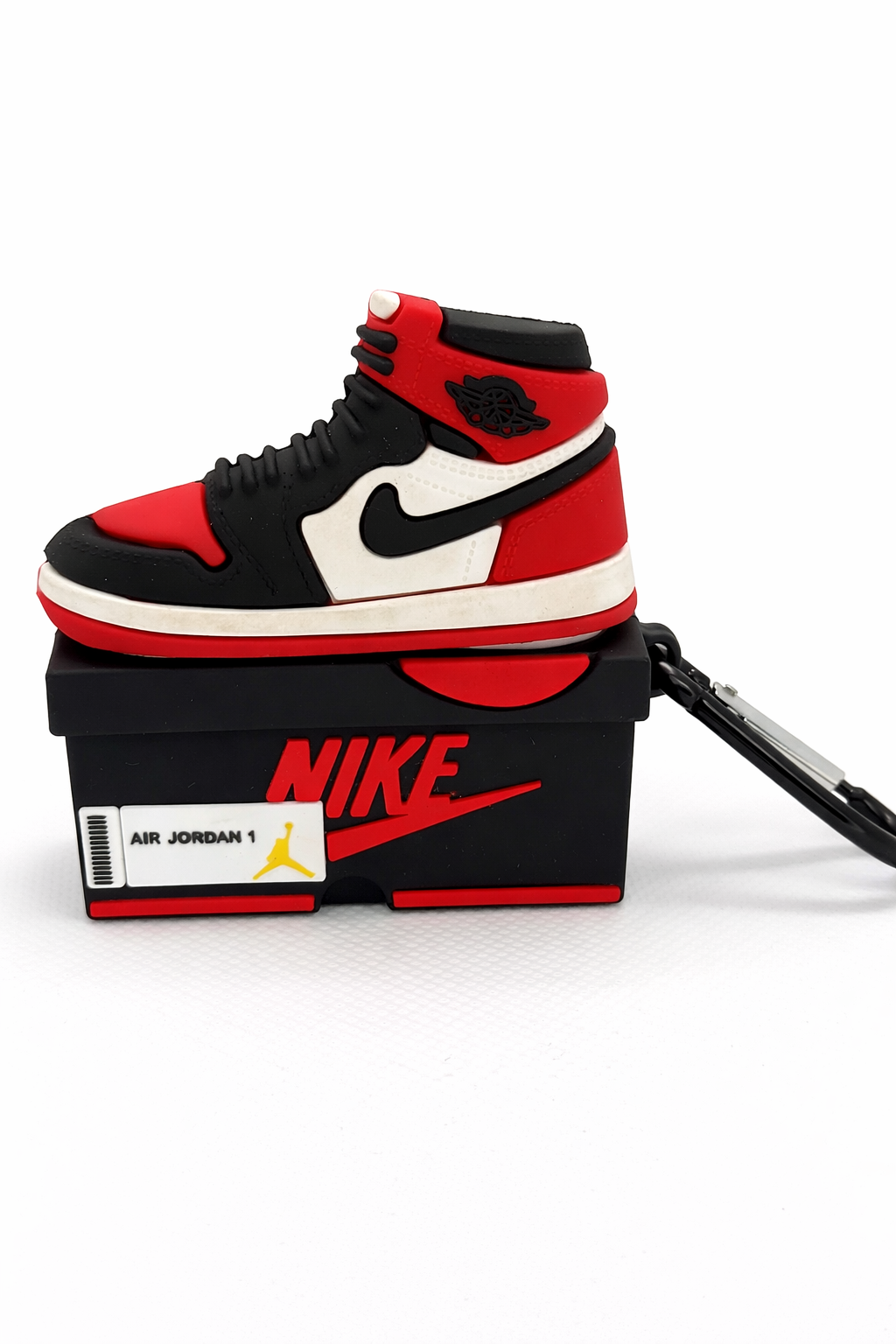 Sneaker-Shaped Wireless Airpods Case with Keychain