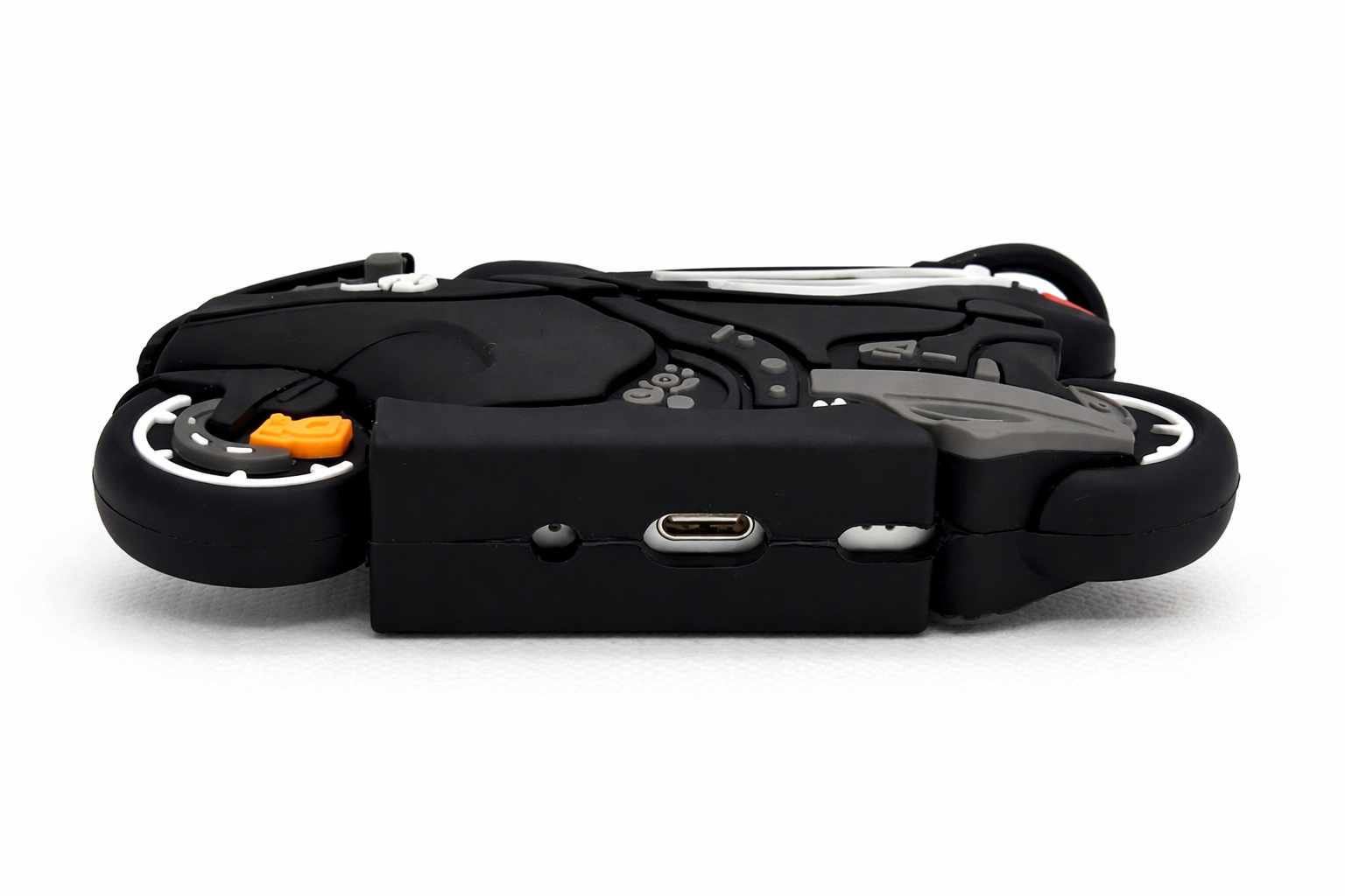 Motorcycle-Shaped Wireless Airpods Case with Keychain