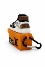 High-Top Sneaker-Shaped Wireless Airpods Case with Keychain