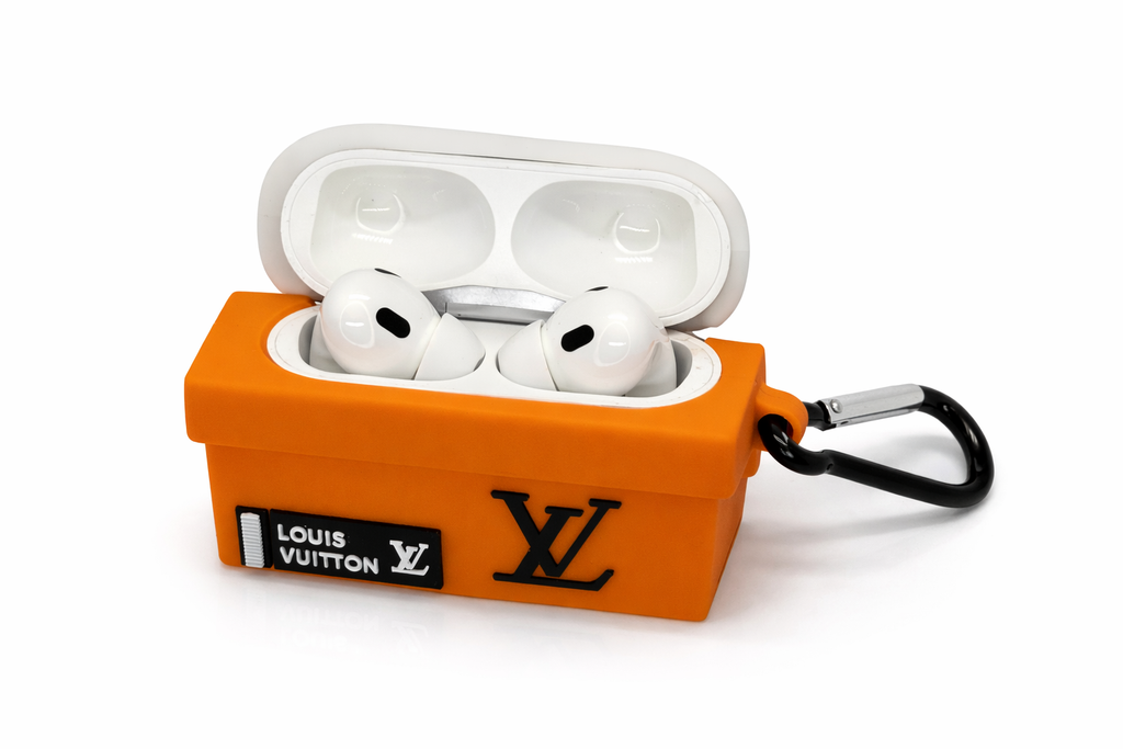 High-Top Sneaker-Shaped Wireless Airpods Case with Keychain