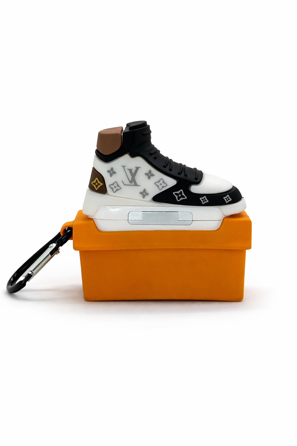 High-Top Sneaker-Shaped Wireless Airpods Case with Keychain