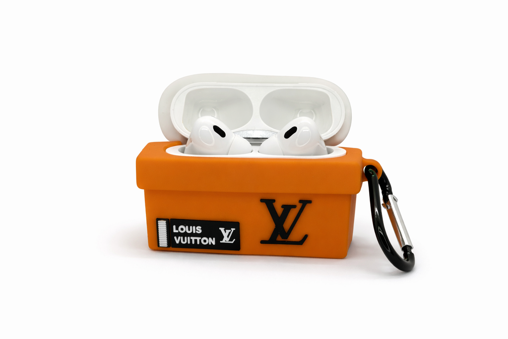 High-Top Sneaker-Shaped Wireless Airpods Case with Keychain