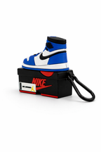 Sneaker-Inspired Wireless Airpods Case with Keychain