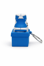 Shoe-Shaped Keychain Case for AirPods with Durable Silicone Design