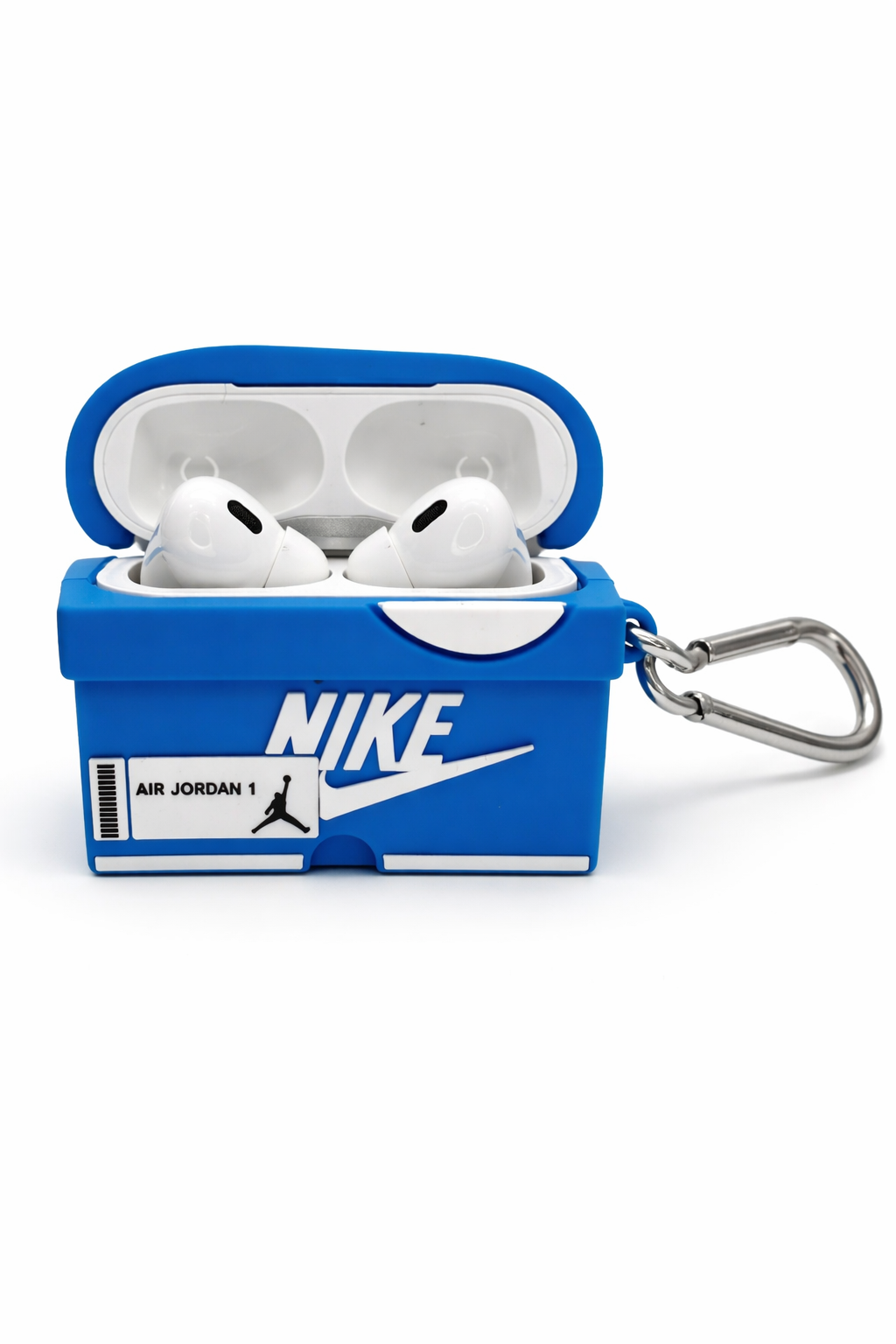 Shoe-Shaped Keychain Case for AirPods with Durable Silicone Design
