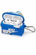 Shoe-Shaped Keychain Case for AirPods with Durable Silicone Design
