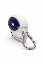 Astronaut Shaped AirPods Case with Keychain, Soft Silicone Design