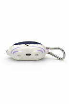Astronaut Shaped AirPods Case with Keychain, Soft Silicone Design