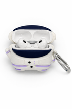 Astronaut Shaped AirPods Case with Keychain, Soft Silicone Design
