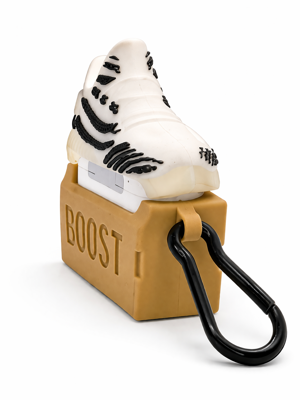 Sneaker Shaped AirPods Case with Keychain, Soft Silicone Protection