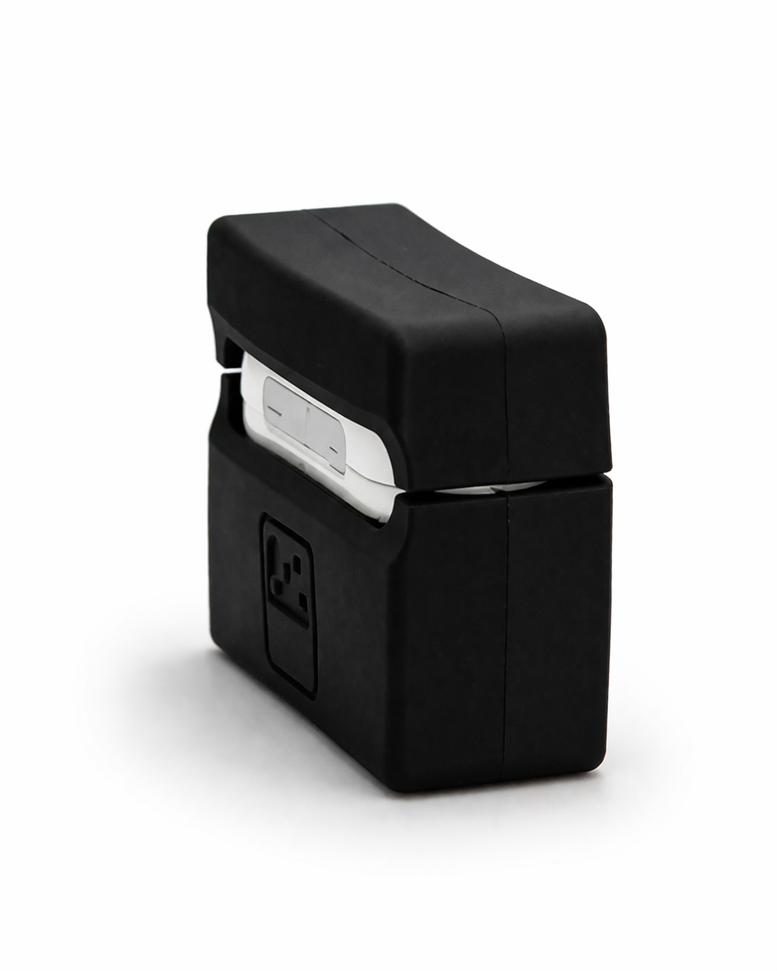 Speaker Shaped AirPods Case with Keychain, Soft Silicone Protection