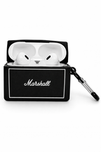 Speaker Shaped AirPods Case with Keychain, Soft Silicone Protection